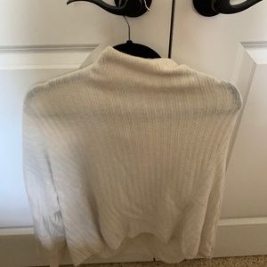cream turtleneck sweater